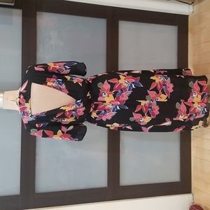 Open Back Floral Dress by Trixxi